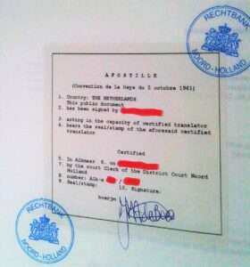 Apostille 361 2 apostille